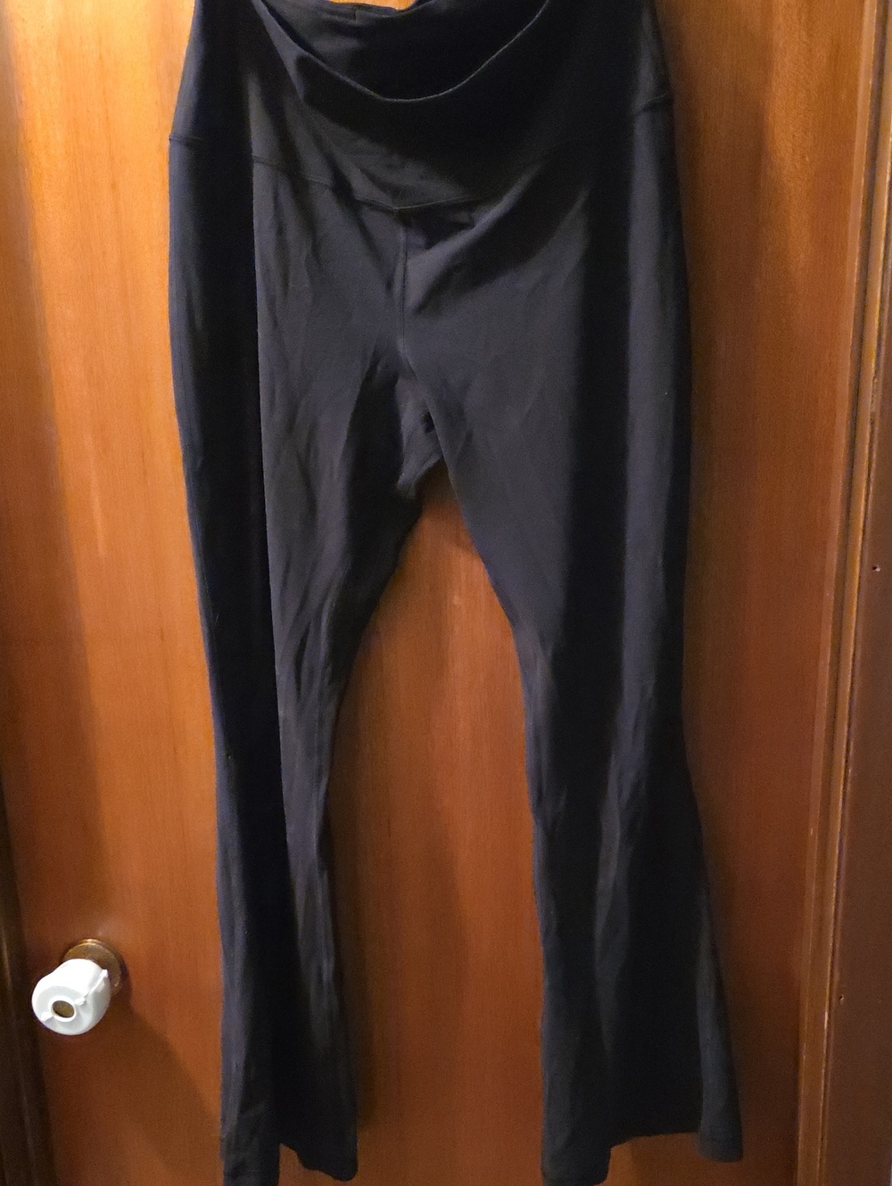 lululemon athletica Black Flare Leggings